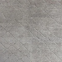 Innsbruck Wool Handwoven Charcoal Grey Area Rug 6'x9'