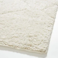 Innsbruck Wool Handwoven Ivory Rug Swatch 12"x18"