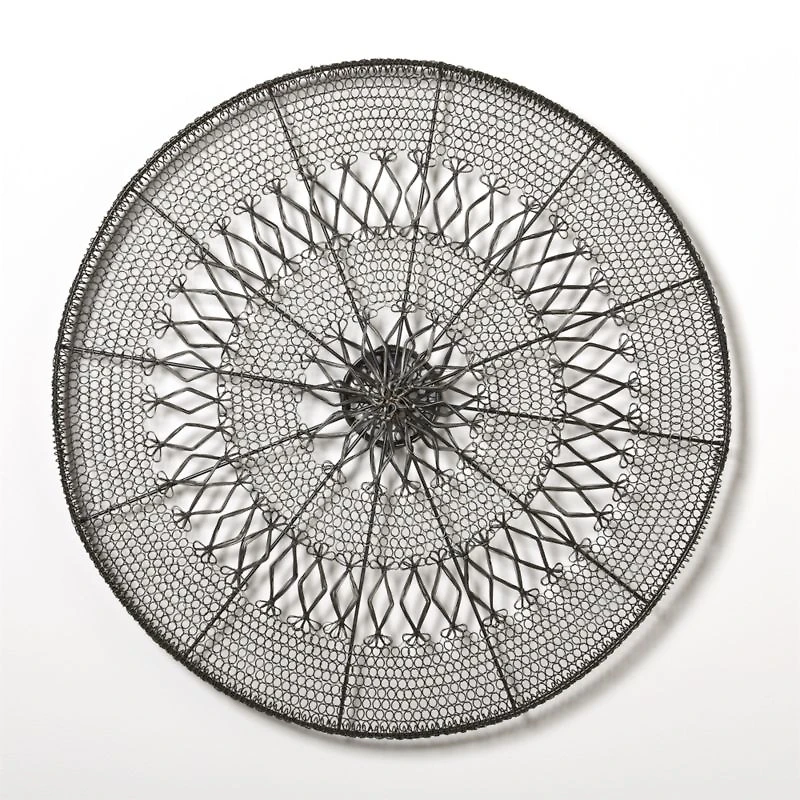 Intricate Circle Large Metal Wall Art