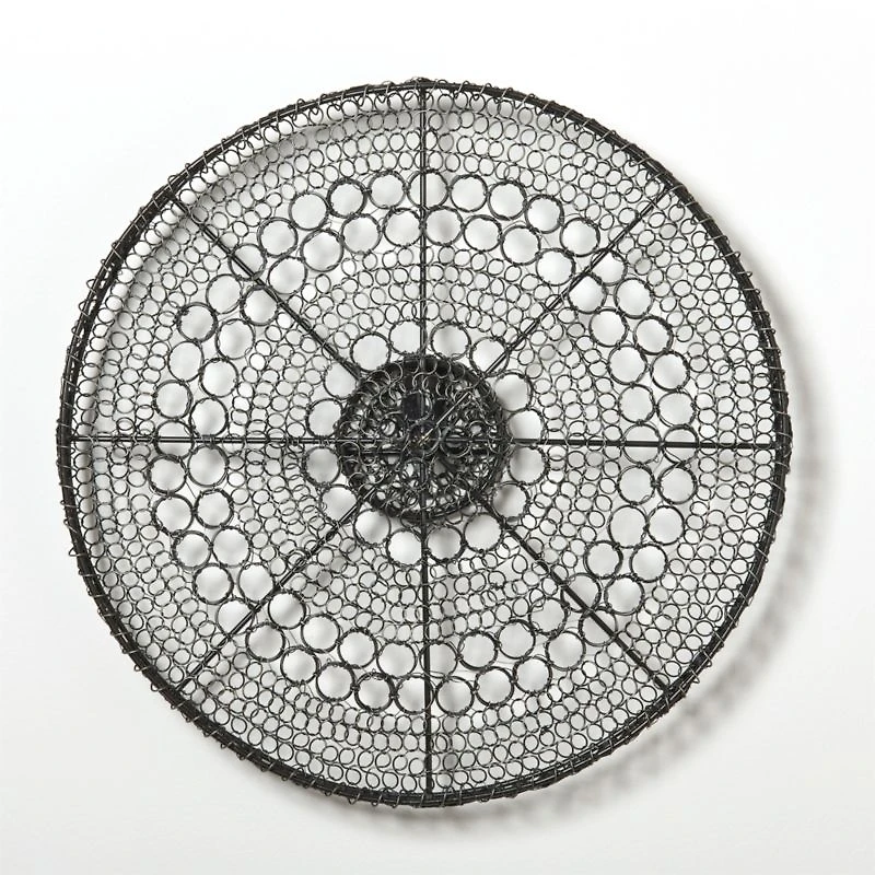 Intricate Circle Small Metal Wall Art