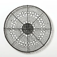 Intricate Circle Small Metal Wall Art