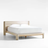 Inyo White Pine Wood Queen Bed