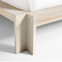 Inyo White Pine Wood Queen Bed