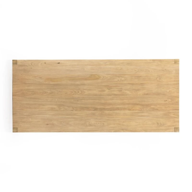 Isador 96" Natural Wood Dining Table
