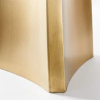 Isla Brass Triangle Mini Table Lamp 13"