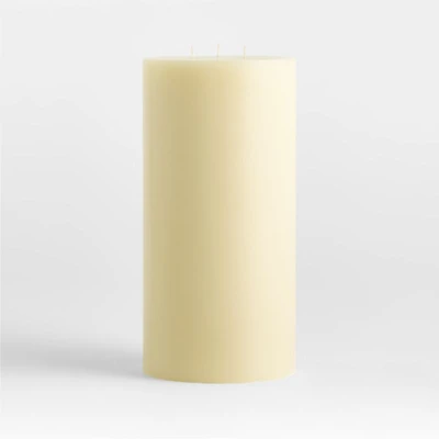 Ivory Pillar Candle 6"x12"