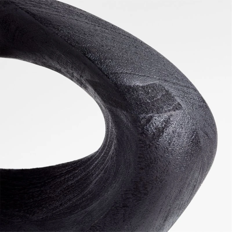 Izumo Dark Wood Decorative Sculpture 8"