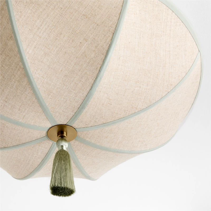 Bates 24" Semi Flush Ceiling Light by Jake Arnold