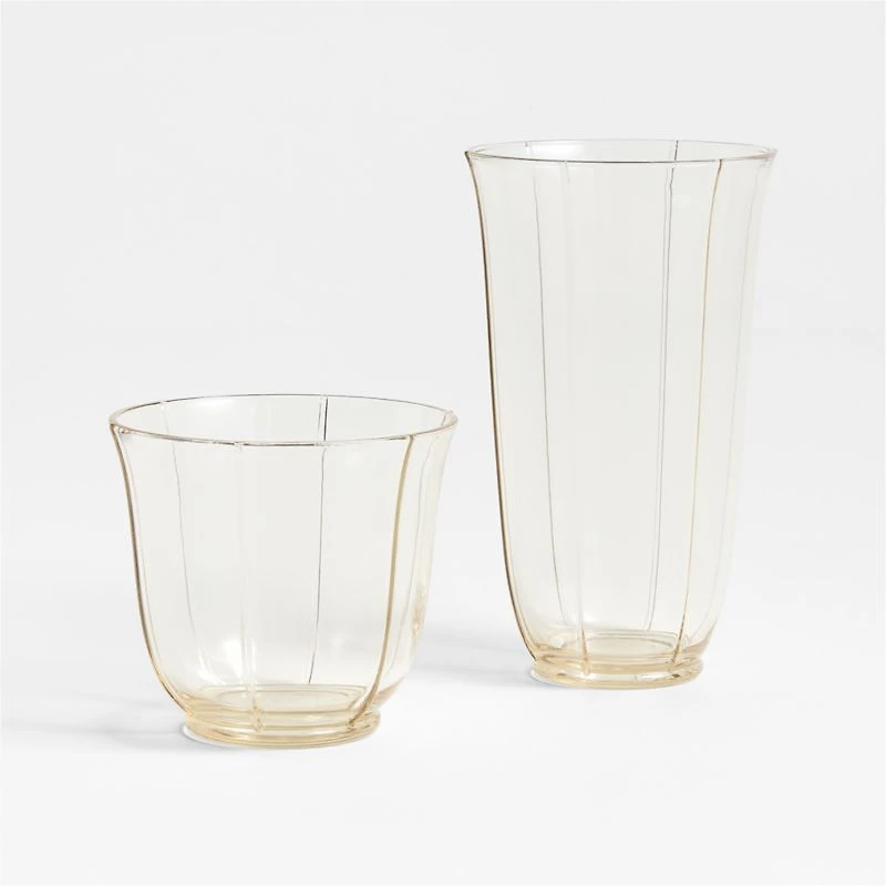 Camilo 12-oz. Acrylic Double Old-Fashioned Glass by Jake Arnold