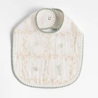 Frankie Seascape Green Baby Bib Set by Jake Arnold