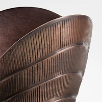 Hackney Medium Bronze Metal Indoor/Outdoor Planter 16"x15" by Jake Arnold