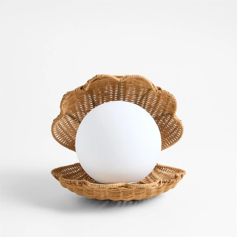 Iris Clam Shell Table Lamp by Jake Arnold