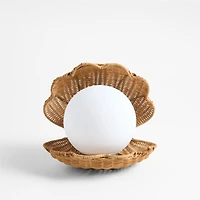 Iris Clam Shell Table Lamp by Jake Arnold