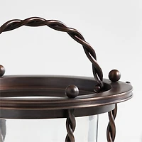 Langdon Burnished Bronze Indoor/Outdoor Lantern 16" by Jake Arnold