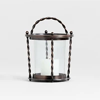 Langdon Burnished Bronze Indoor/Outdoor Lantern 16" by Jake Arnold