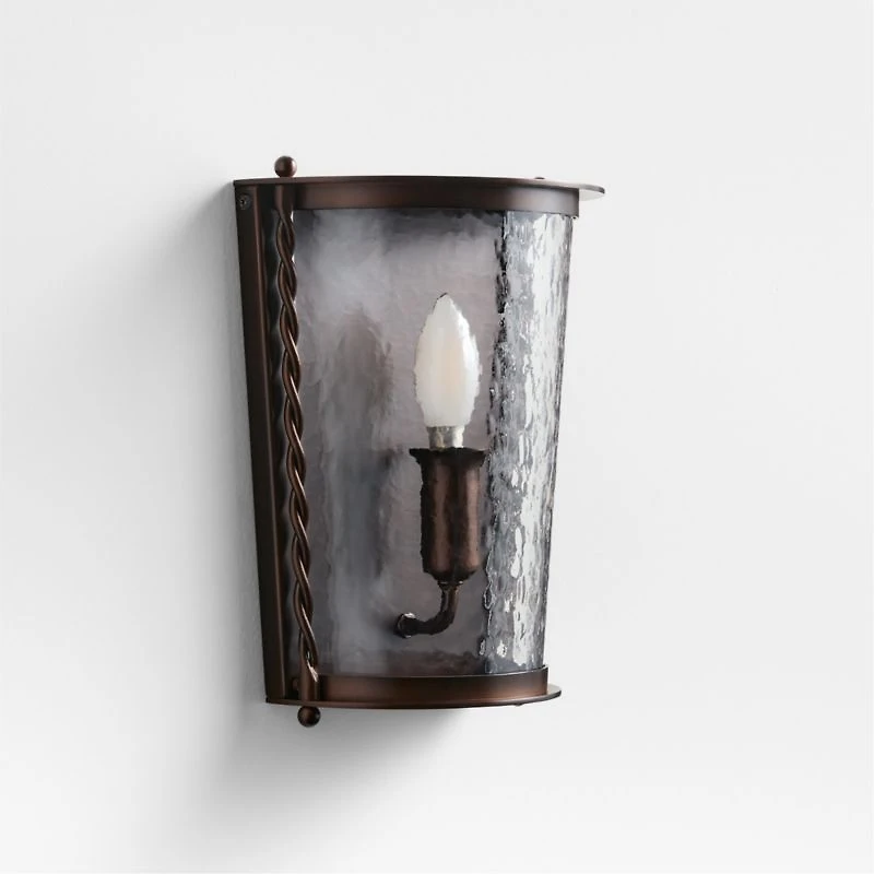 Norbury Metal Indoor/Outdoor Wall Sconce Light by Jake Arnold