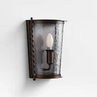 Norbury Metal Indoor/Outdoor Wall Sconce Light by Jake Arnold