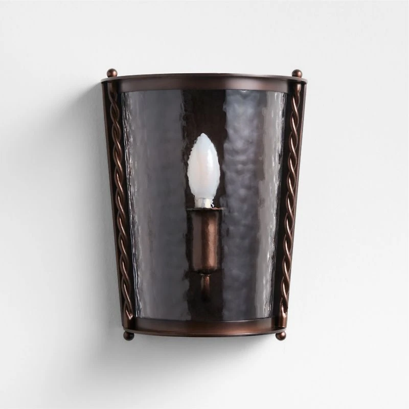 Norbury Metal Indoor/Outdoor Wall Sconce Light by Jake Arnold
