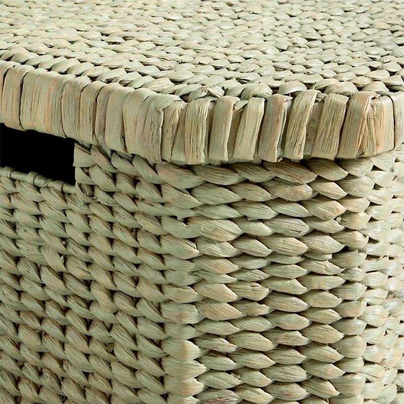 Rudy Rattan Sage Green Kids Toy Bin by Jake Arnold