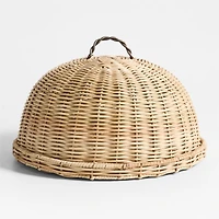 Wicker Serving Tray with Lid By Jake Arnold