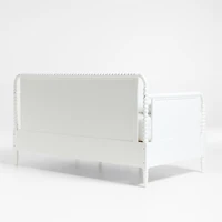 Jenny Lind White Wood Spindle Kids Daybed With Storage