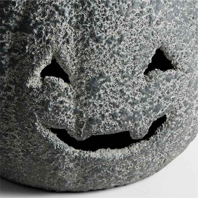 Jack-O-Lantern Small Ficonstone Lantern 8"