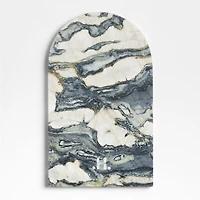 Jade Floral Marble Serving Board