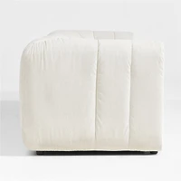 Jade Heathered Ivory 4-Piece Kids Puffer Modular Sofa