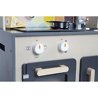 Janod Mozaic Big Cooker Kids Wooden Play Kitchen