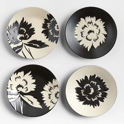 Jardin Stoneware Salad Plates, Set of 4