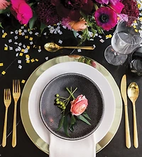 Gold-Plated Charger Plate