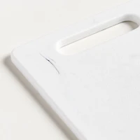 Jelli ® Reversible White Marble 10"x6" Cutting Board