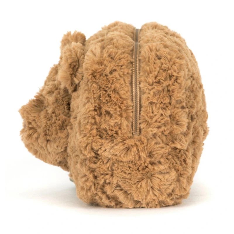 Jellycat Bartholomew Bear Pouch Kids Stuffed Animal Pouch