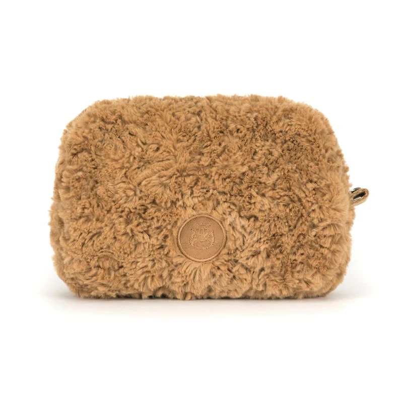 Jellycat Bartholomew Bear Pouch Kids Stuffed Animal Pouch