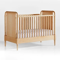 Jenny Lind Heirloom Maple Wood Convertible Baby Crib with Toddler Bed Rail