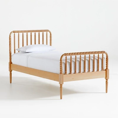 Jenny Lind Maple Wood Spindle Kids Twin Bed