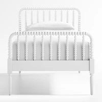 Jenny Lind White Wood Spindle Kids Twin Bed