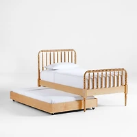 Jenny Lind Maple Wood Spindle Kids Twin Bed