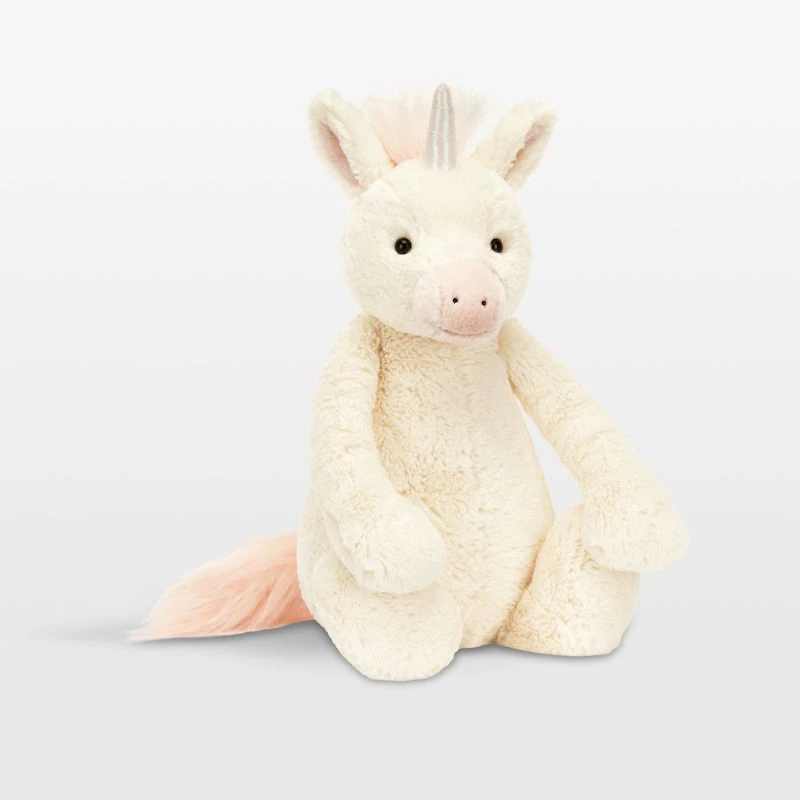 Jellycat Big Bashful Unicorn Kid Stuffed Animal