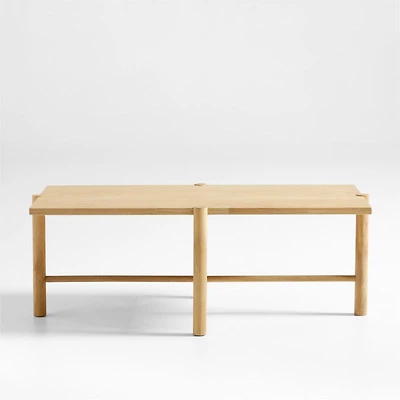 Jo Rectangular Wood Coffee Table
