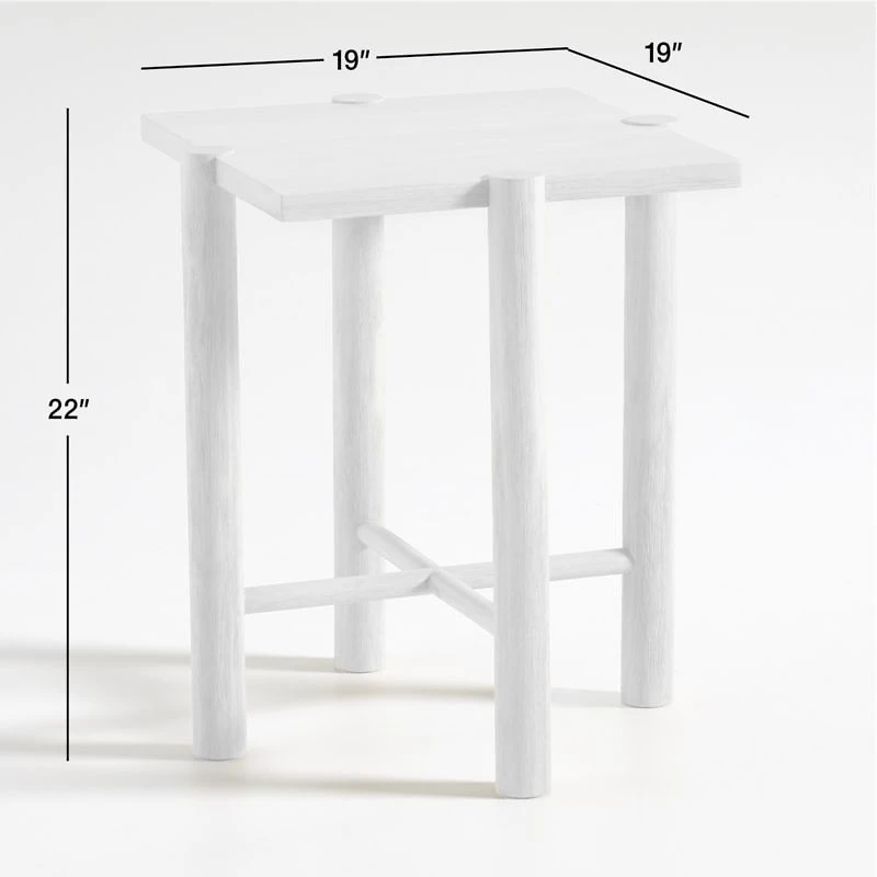 Jo Wood Square End Table