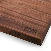 John Boos 17"x12" Rustic Edge Walnut Cutting Board