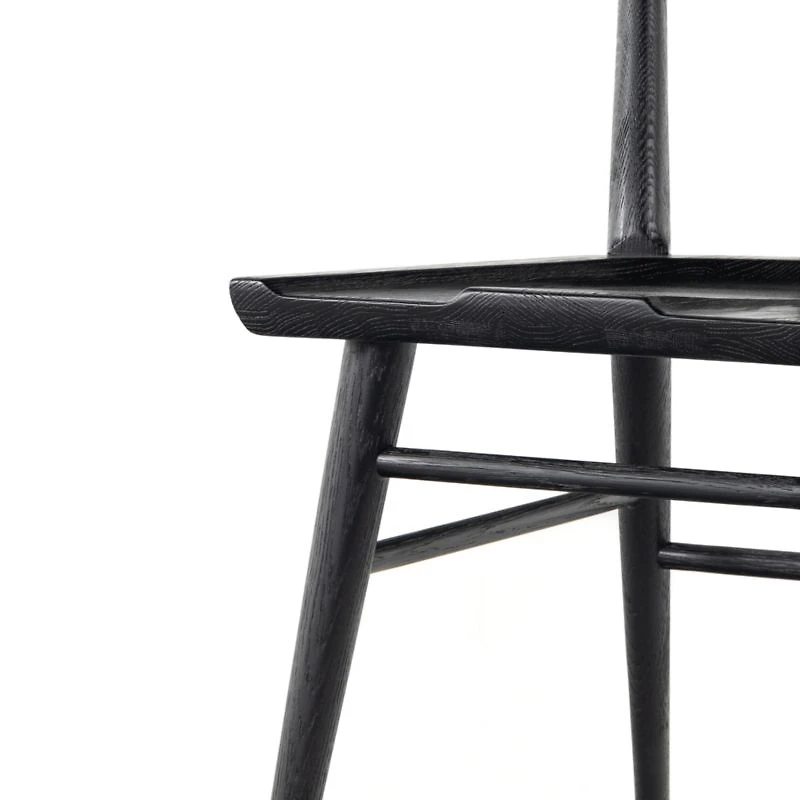 Johnny Black Oak Dining Chair