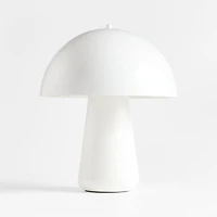 Joy White Metal Table Lamp by Leanne Ford 21.8"