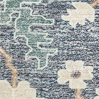 Jules Floral Washable Area Rug 6'x9'