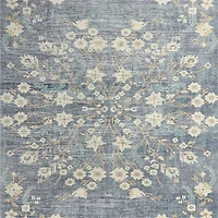 Jules Floral Washable Area Rug 6'x9'