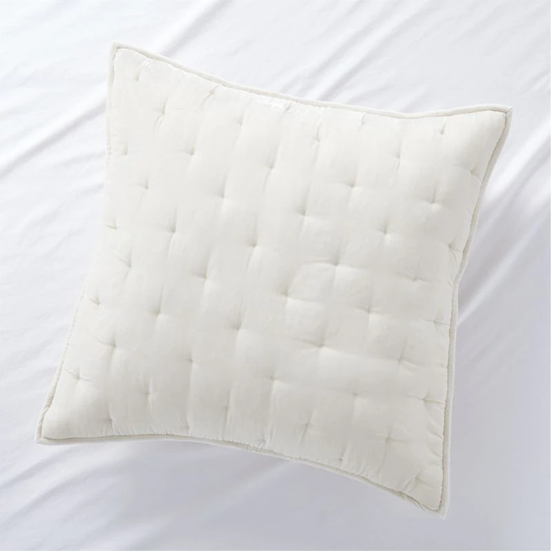 Juliet Birch Velvet Euro Sham