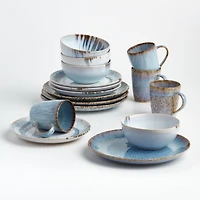 Julo Blue and White Salad Plate