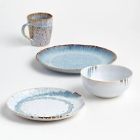 Julo Blue and White Salad Plate
