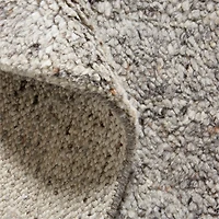 Juneau Wool Grey Area Rug 6'x9'